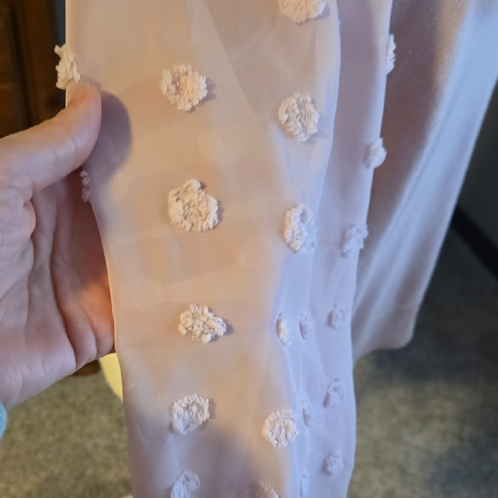 Pink Ruffled Long Sleeve Sweater - Picture 4 of 7